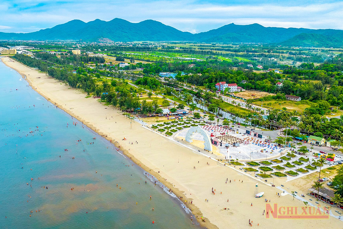 Bãi Biển Xuân Thành - Thuê Xe Đi Tỉnh Hà Tĩnh