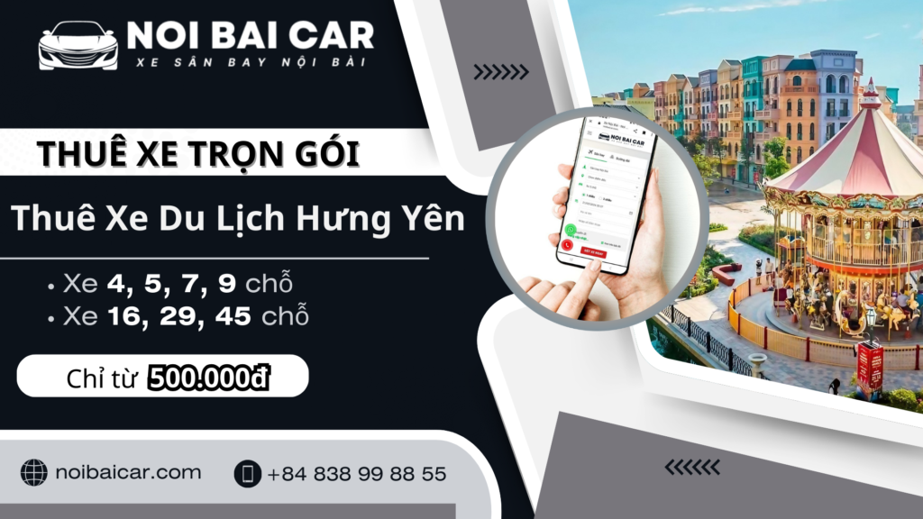 Thuê Xe Du Lịch Hưng Yên