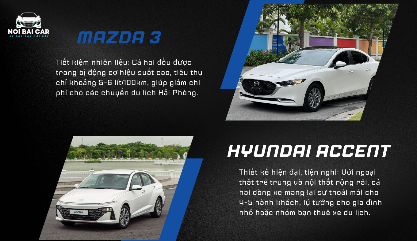 Thuê Xe Du Lịch Hải Phòng 4-5 Chỗ