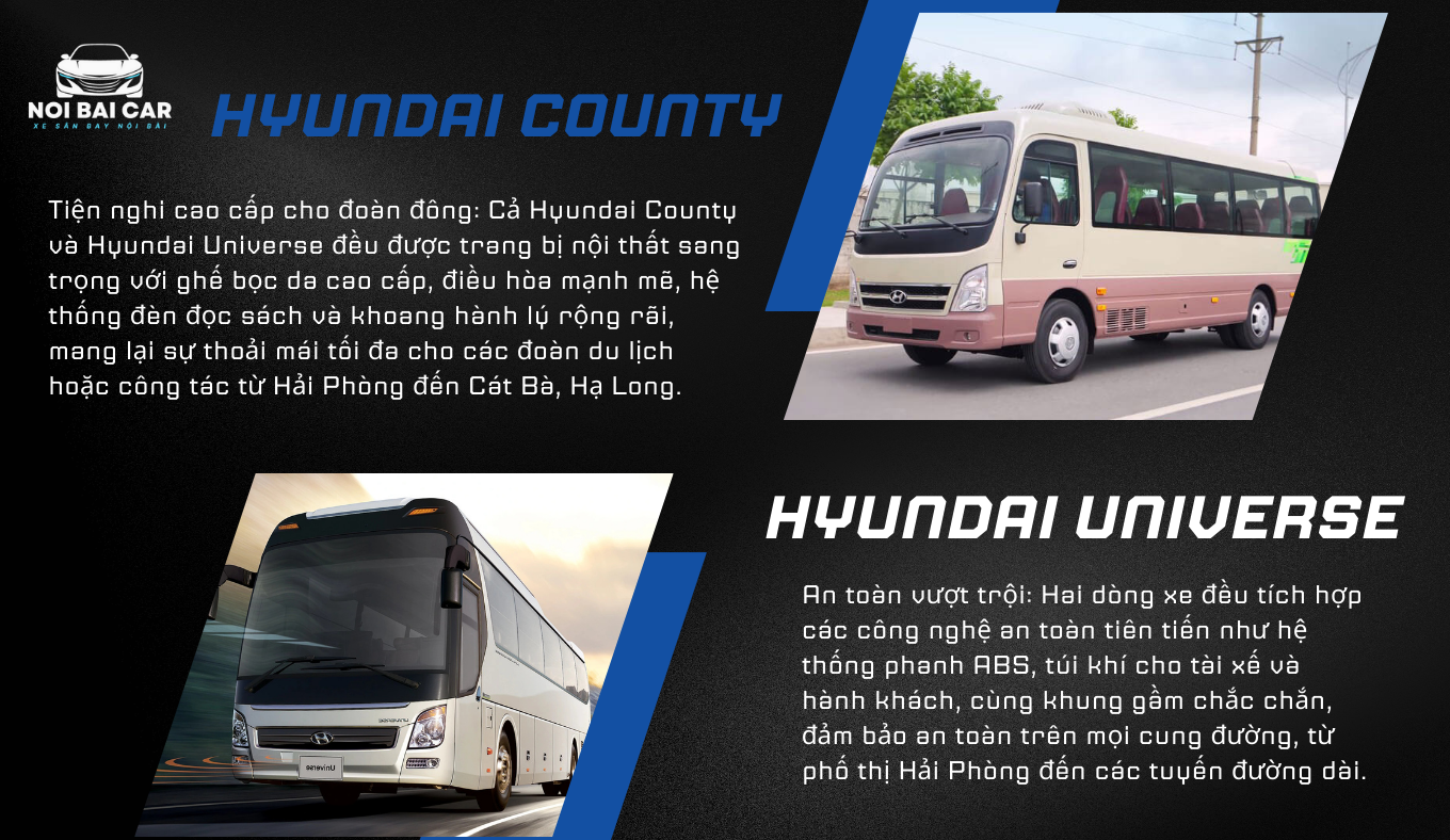 Thuê Xe Du Lịch Hải Phòng 29-45 Chỗ