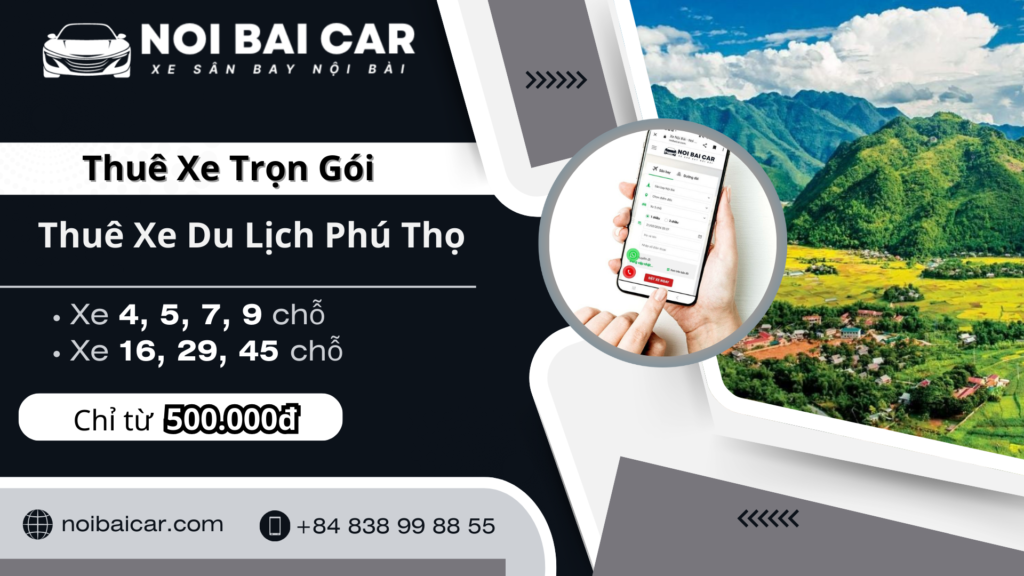 Thuê Xe Du Lịch Phú Thọ