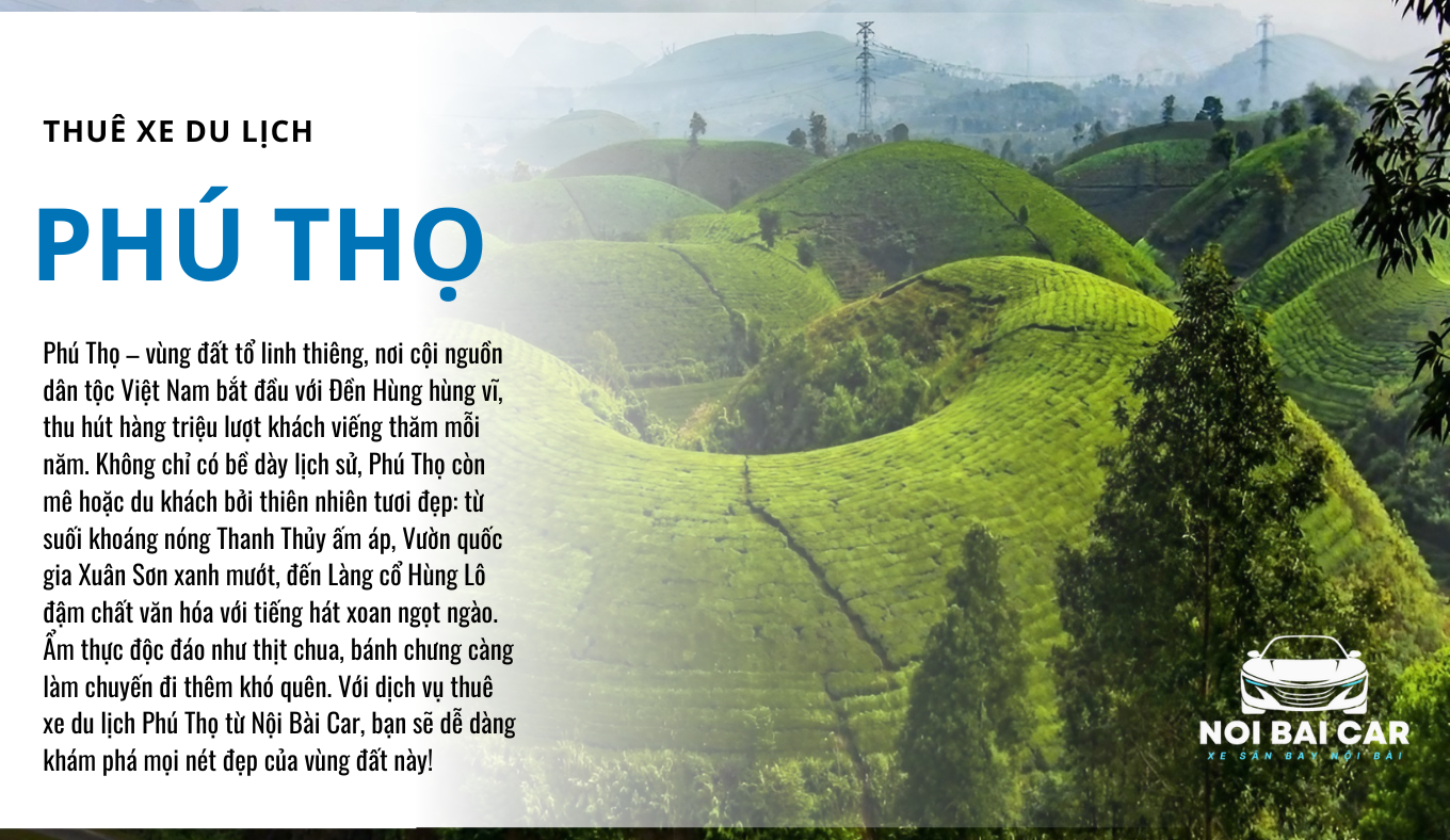 Thuê Xe Du Lịch Phú Thọ