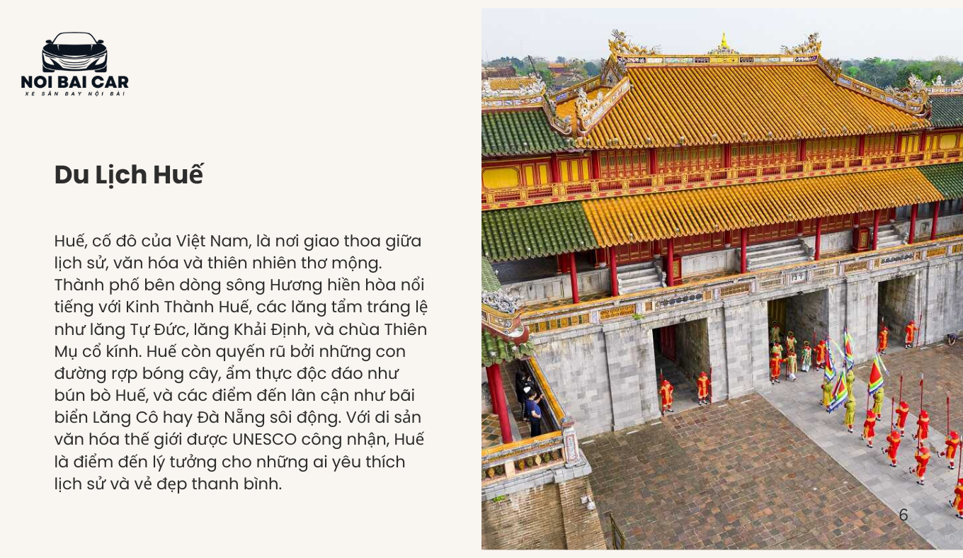 Thuê Xe Du Lịch Huế