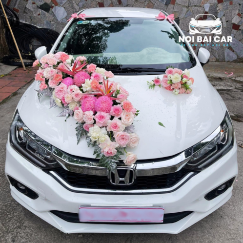 Cho Thuê Xe Cưới Honda City Màu Trắng (3)