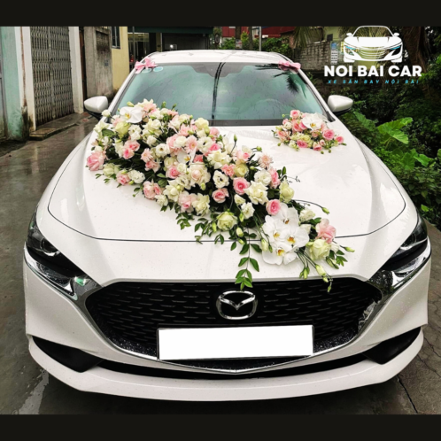 Cho Thuê Xe Cưới Mazda Màu Trắng (9)