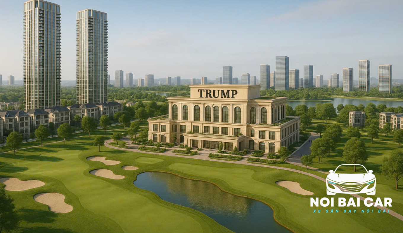 Dịch Vụ Xe Sân Bay Nội Bài Đi Trump International Hưng Yên