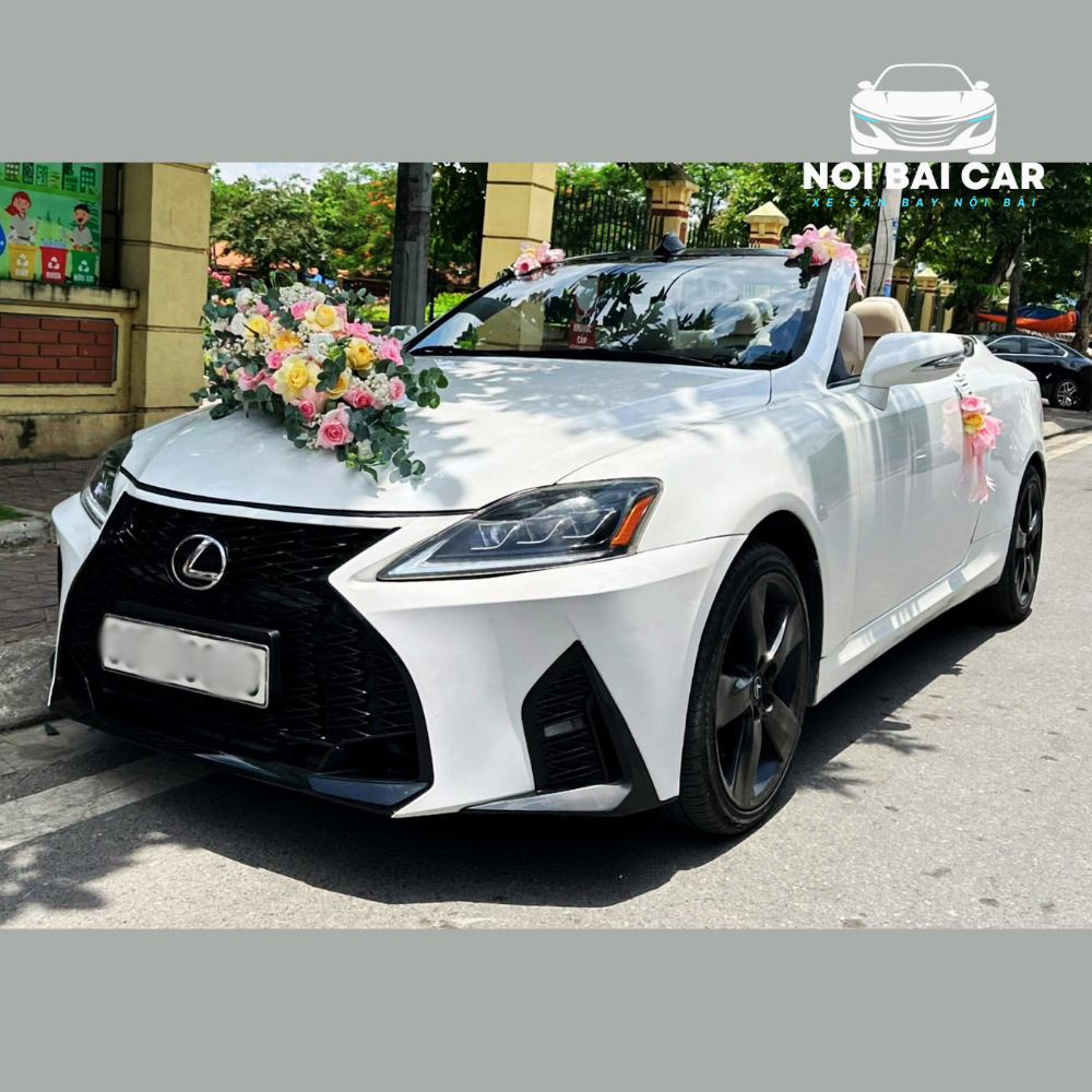 Cho Thuê Xe Cưới Lexus IS 250C Mui Trần Hạng Sang