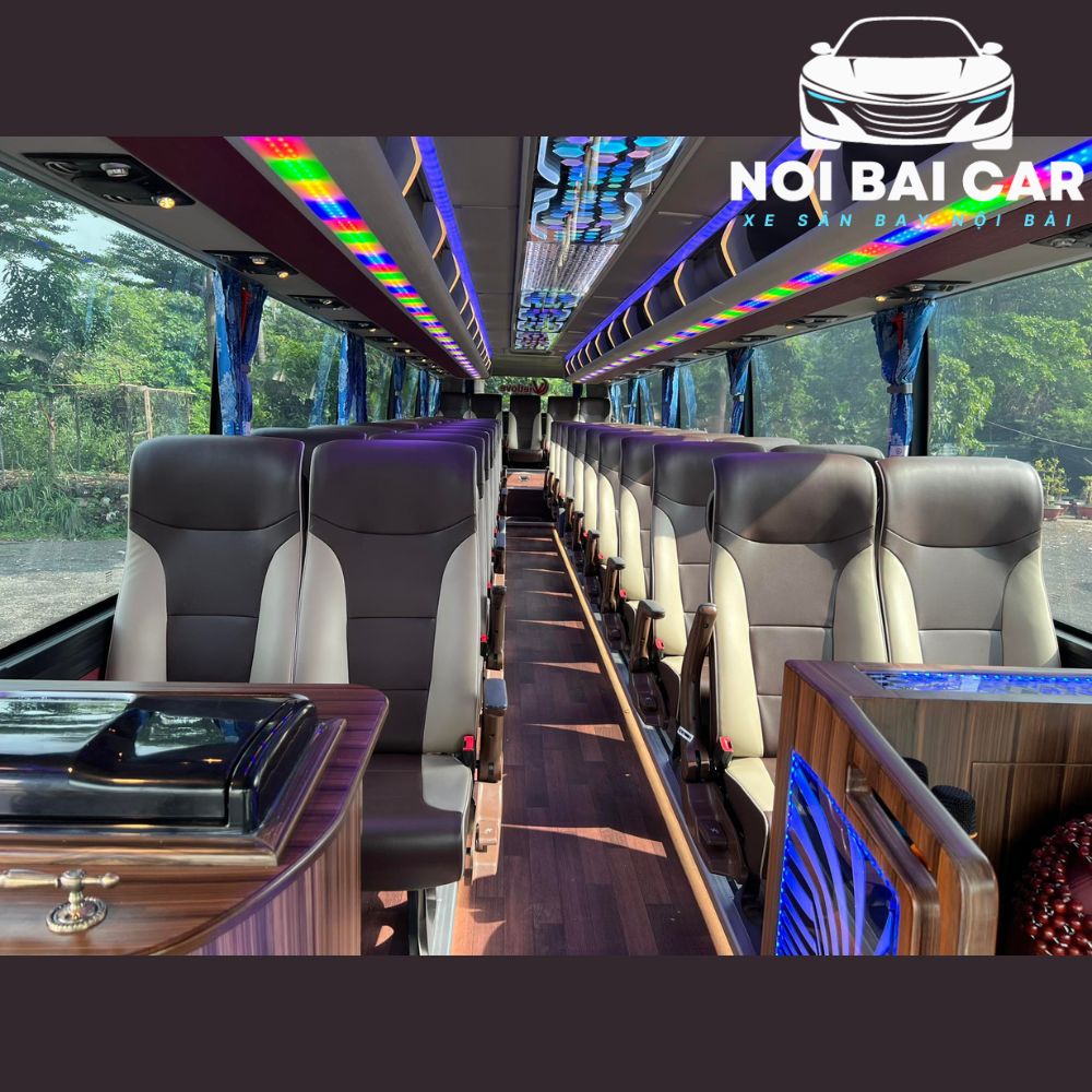 Tiện ích nổi bật khi thuê xe 45 chỗ tại Nội Bài Car