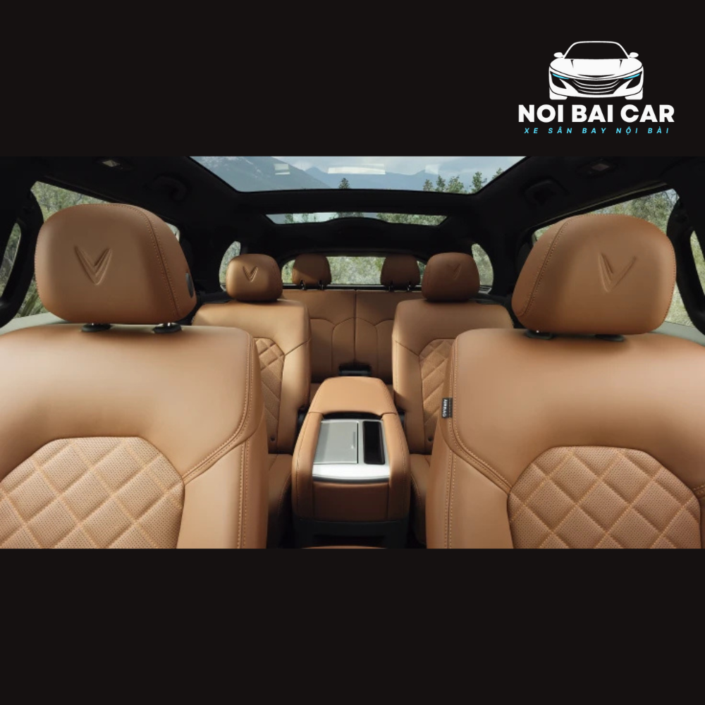 Nội Thất Xe VF9 7 Chỗ Hạng Sang