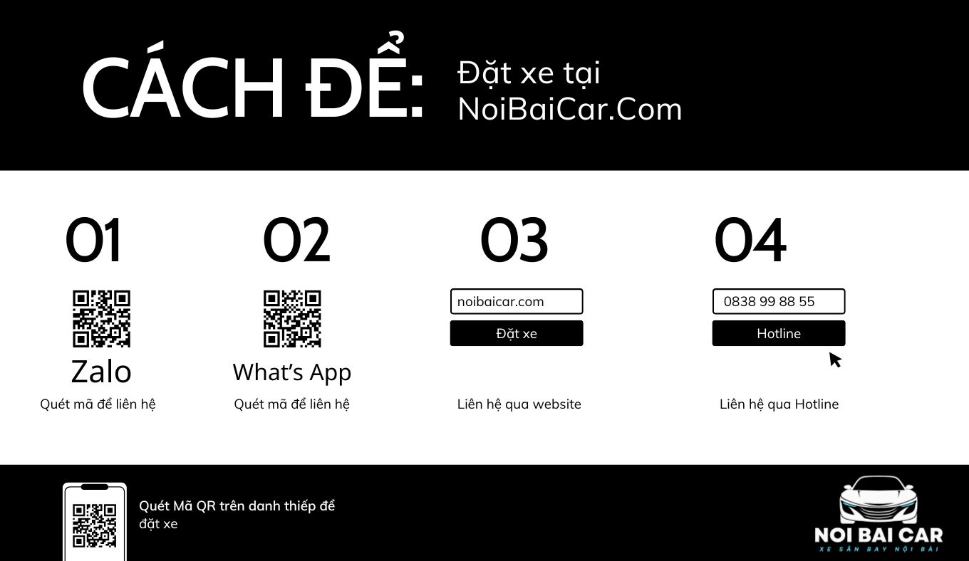 Đặt Xe Nội Bài Car